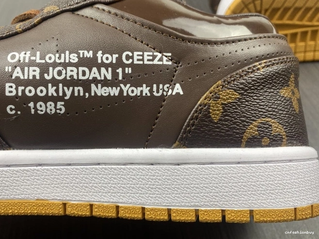 AJ1 LOW Off-Louis OW x Jordan 1 Air 0805